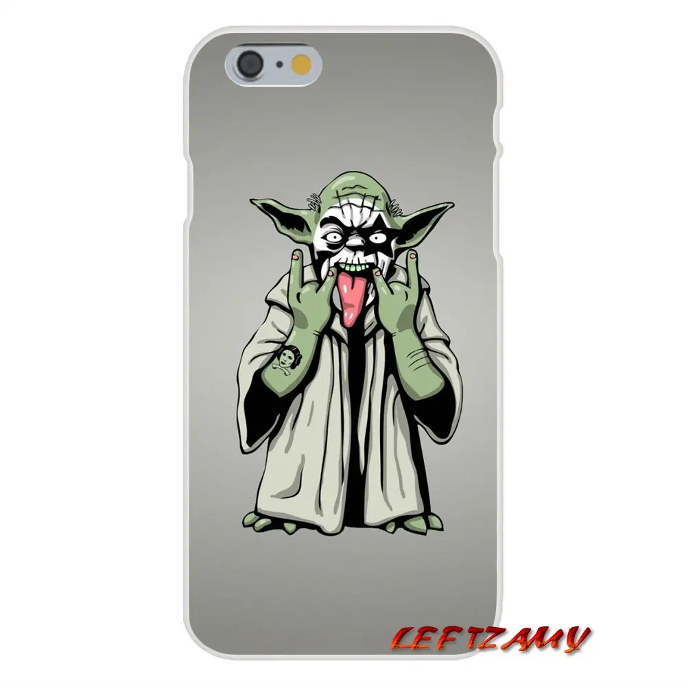 Для iPhone X XR XS MAX 4 4S 5 5S 5C SE 6 6S 7 8 Plus Star Wars Master Yoda аксессуары чехлы для телефонов |
