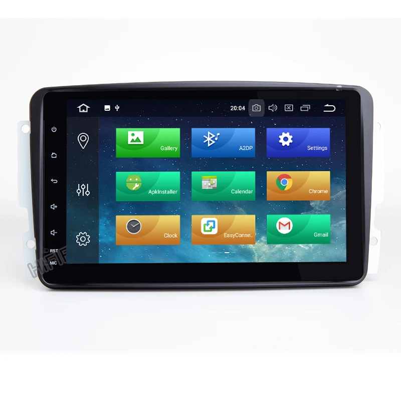 Автомобильный радиоприемник 8 дюймов Android 10 GPS для Mercedes Benz CLK W209 W203 W208 W463 Vaneo Viano