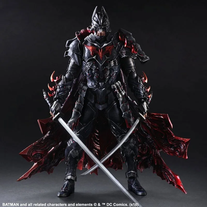 play arts BushidoBatman v Superman Dawn of Justice Action Figure DC Super Heroes PVC 27CM Collection Model Kids Toy | Игрушки и хобби