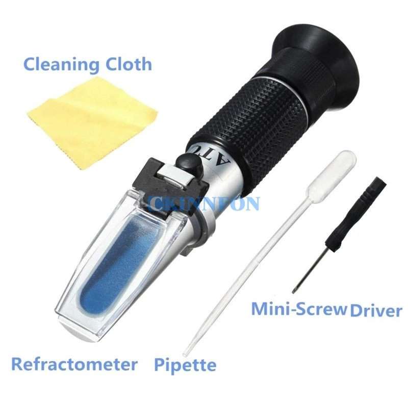 DHL 20PCS Handheld Refractometer Specific Gravity Analyzer Instrument Fluids Measuring Salinity Meter | Инструменты