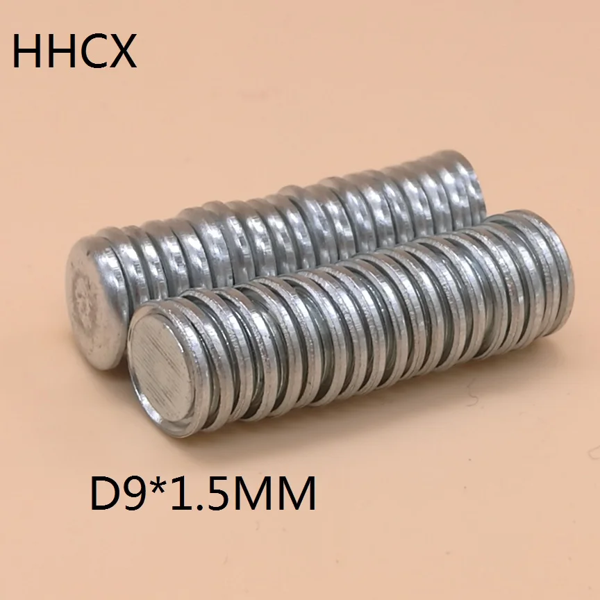 10 компл./лот магнит 9x1 5 Неодимовый дисковый 9*1 односторонний с железной