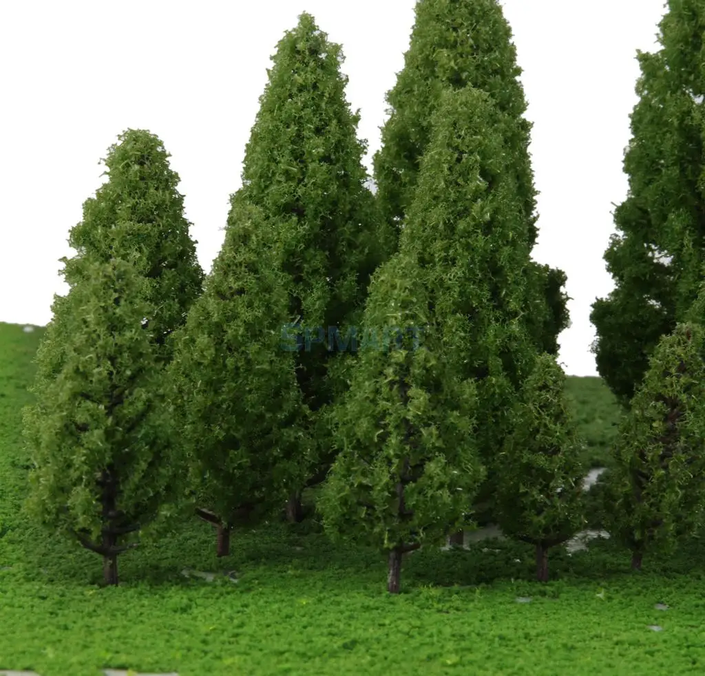 20 шт. Зеленый пейзаж в форме башни | Игрушки и хобби