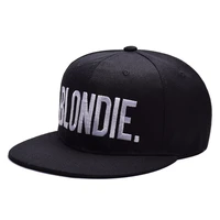 hot sale men hip hop blondie brownie street cap for unisex letter embroidery snapback hats cotton couple tennis caps adjustable