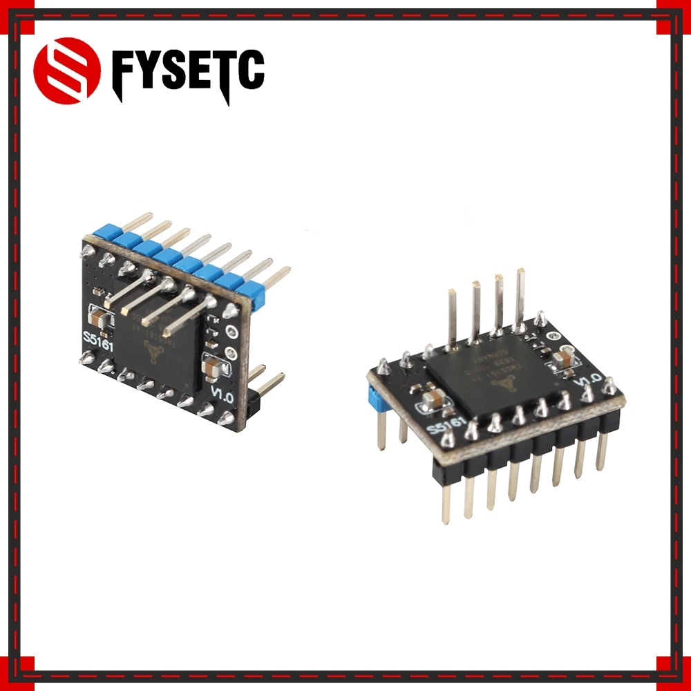 2 шт. TMC5161 V1.0 SPI Драйвер шагового двигателя Высокое Мощность 3.5A бесшумный драйвер