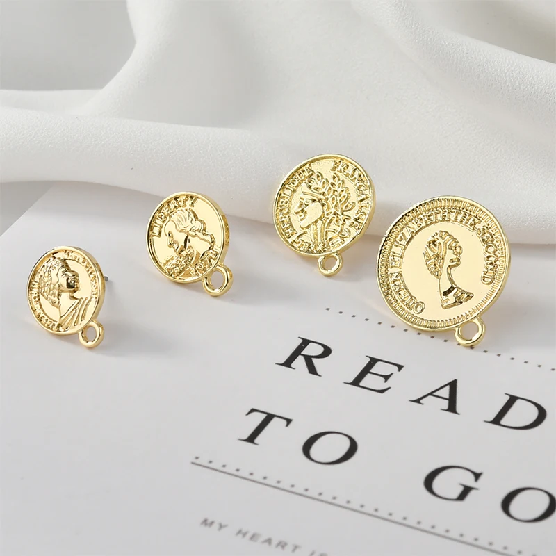 Женские серьги гвоздики в форме сердца 40 шт./лот|Серьги-гвоздики| |