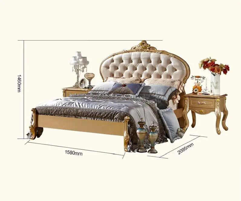 Роскошный итальянский комплект для спальни | Мебель