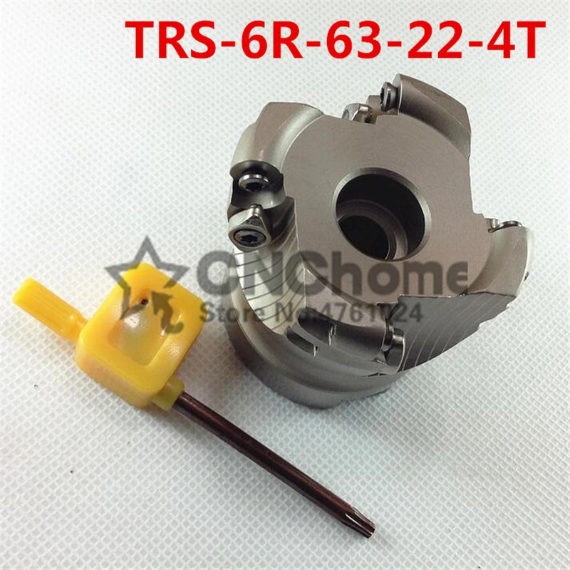 TRS 6R 63 22 4T Торцевой фрезерный резак неровная плоская резка Фрезерный с ЧПУ|Фреза| |