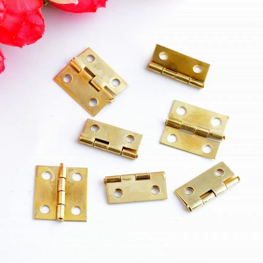 100 шт. петли для стыковой двери с 4 отверстиями 18 х15 мм|hinge hinge|hinge goldshinges door |