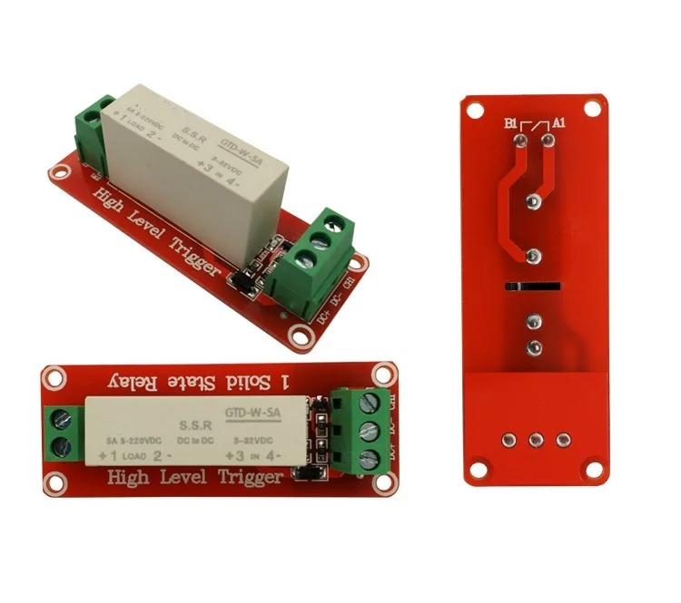 

1 Channel SSR Solid State Relay Module High-low Trigger 5A For Uno R3 NEW
