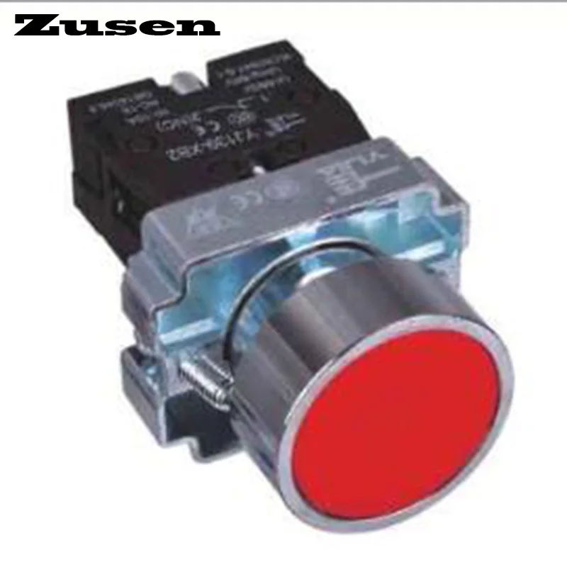Zusen XB2 10ZBN вкл/выкл металлический блок тип кнопка переключатель фиксация|button