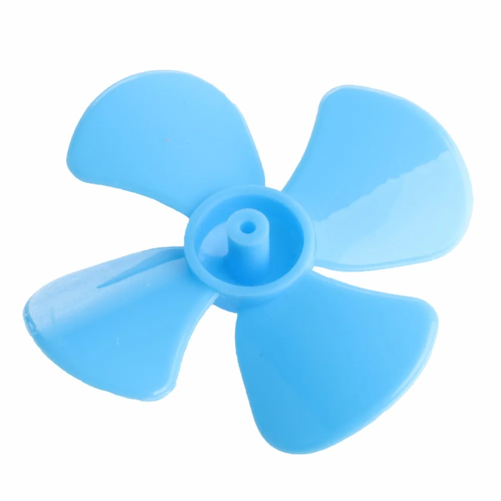 

Wind Turbine Generator DIY Kit Micro Motor+Diode Plug Four Blue Leaf Paddle