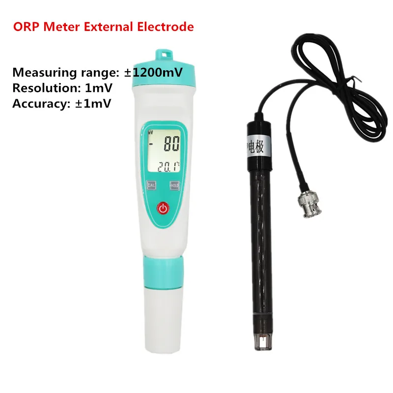 Digital ORP Meter Pen Type Water Tester Test Oxidation Reduction Redox External/Built-in Electrode 20%off | Инструменты
