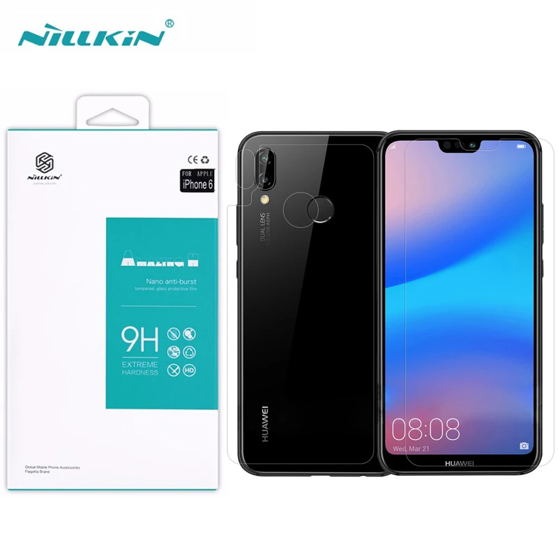 H Для huawei P20 Lite Защитная пленка Nillkin Amazing H/H+ PRO закаленное стекло для huawei P20 Lite Nova 3E(5,84 дюйма - Цвет: H