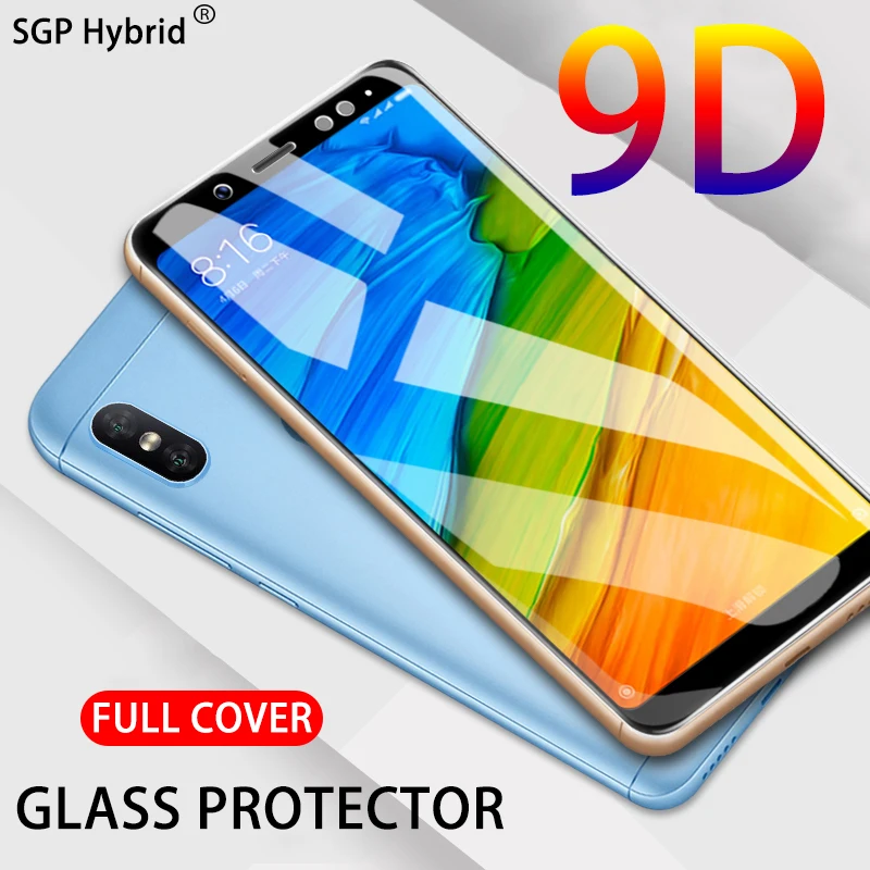 Закаленное стекло 9D для Xiaomi Redmi 5 Plus Note 6 7 Pro 5A Prime 6A Note7 Redmi7 Y3 Go Защитная пленка