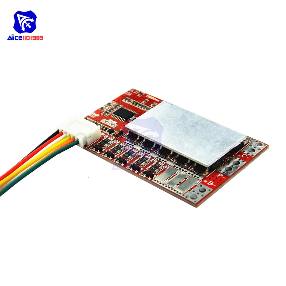 4S 5S 50A BMS плата 3,2 V/3,7 V железо фосфат LiFePO4 батарея BMS плата 3,2/3,7 V 18650 литиевая батарея Защитная плата w/баланс