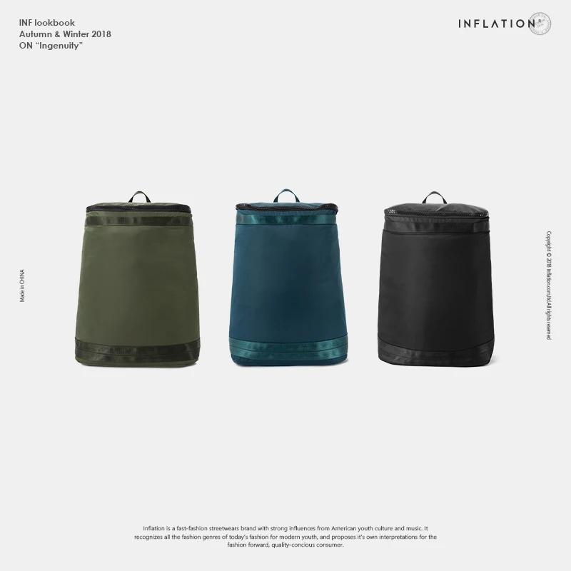 2018 F/W Новые Модные цилиндрические рюкзаки школьная сумка рюкзак специальный