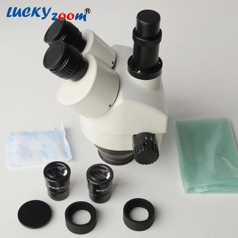 Luckyzoom 3.5X-90X Simul-Focuse артикуляционный ручной стерео зум микроскоп 14MP HDMI камера 144 светодиодный светильник тринокулярный микроскоп
