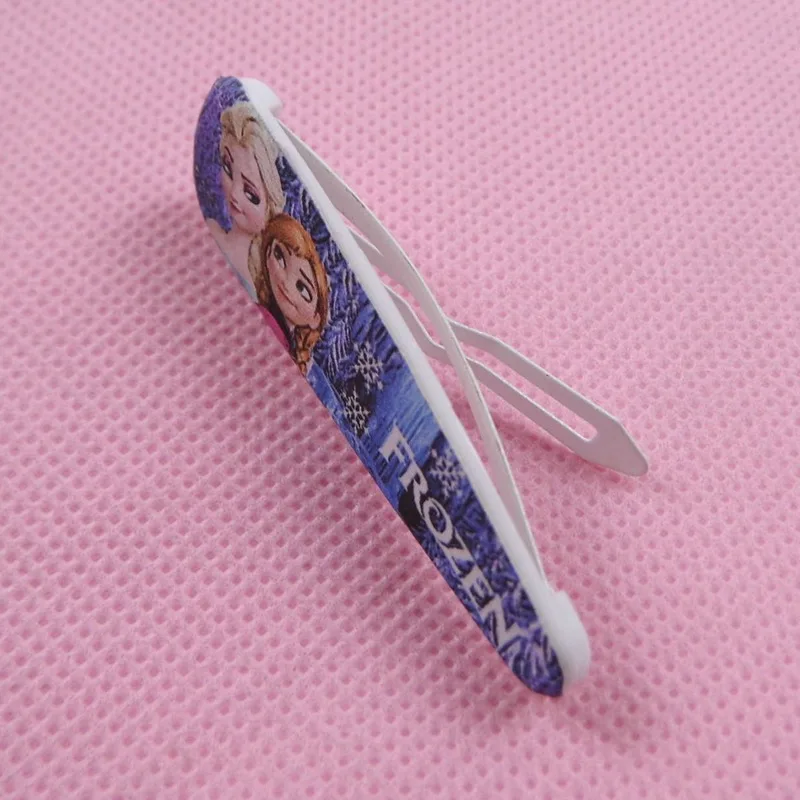 Заколки для волос с изображением Анны и Эльзы девочек праздничные аксессуары 10