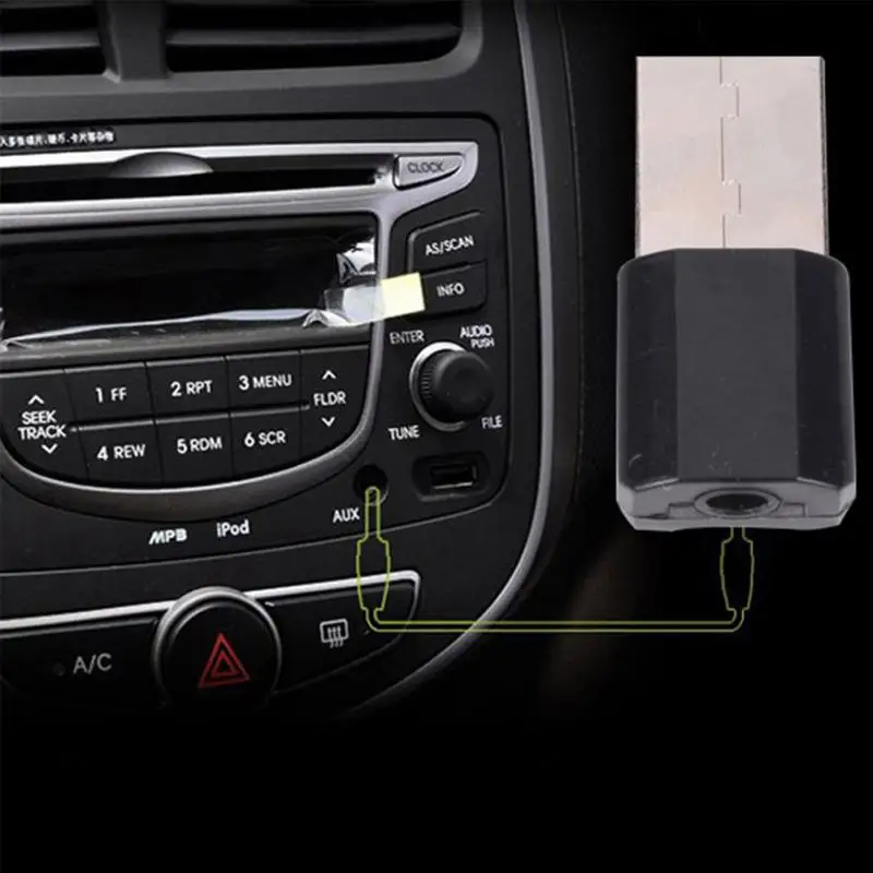 Bluetooth AUX Bluetooth автомобильный мини bluetooth-приемник адаптер беспроводные колонки аудио Manos Libres Bluetooth Para Autos