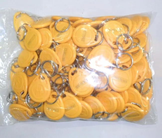 Rfid-метка TK4100 EM4100 8 цветов 100 шт. проксимити-идентификатор Токен-метки брелоки