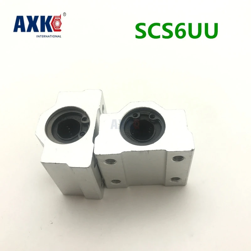Sc6uu Scs6uu шариковый подшипник с линейным движением Cnc для 6 мм рельса вала 2 шт.|linear