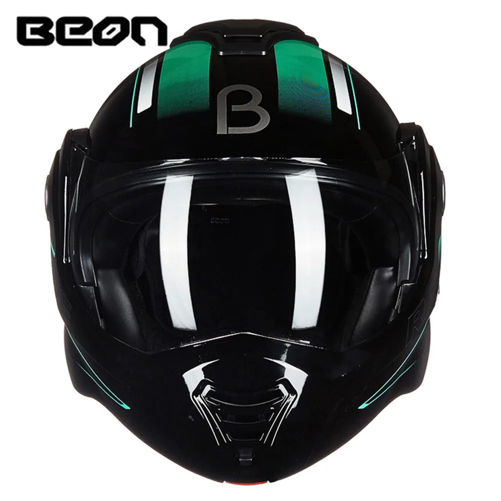 BEON 180 откидной мотоциклетный шлем модульный Открытый анфас мото Capacete шлемы