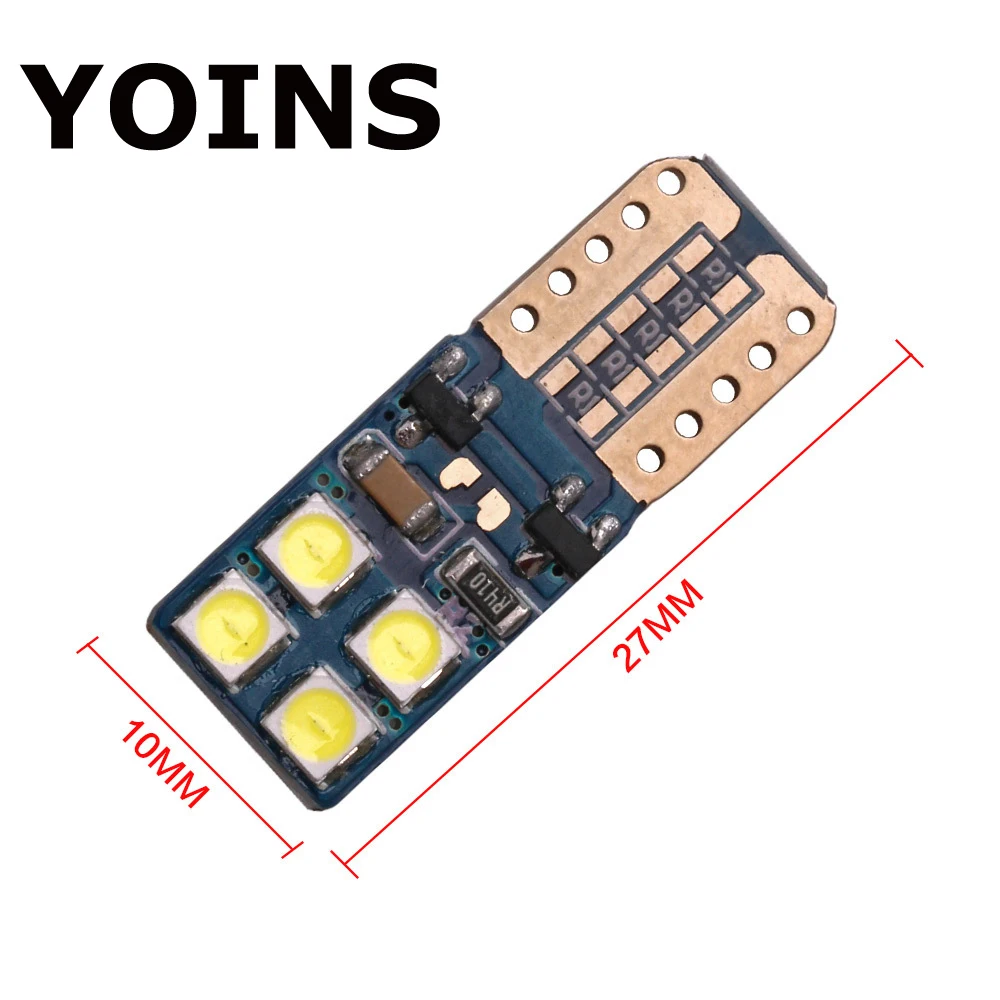 2018 Новый DC 12V T10 LED 194 501 W5W 8 SMD 3030 Canbus без ошибок автомобильные Габаритные фонари