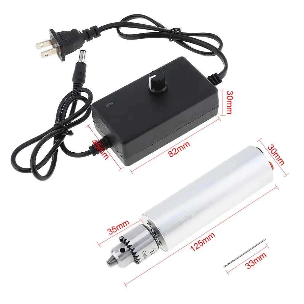 Электрическая ручная дрель вращающийся инструмент с JTO патроном и регулируемым