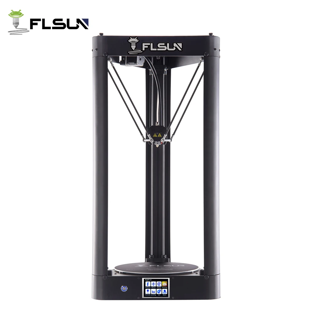2018 FLSUN новейший Delta 3d принтер большой размер печати автоматическое выравнивание