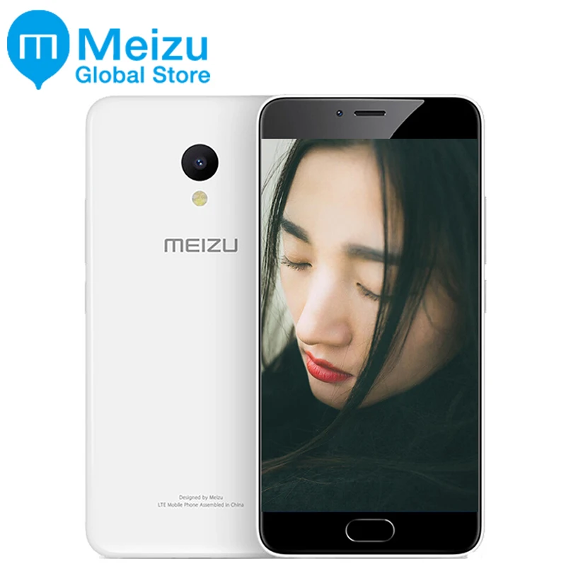 Оригинал Meizu M5 2 ГБ Оперативная память 16/32 Встроенная глобальной прошивки оты