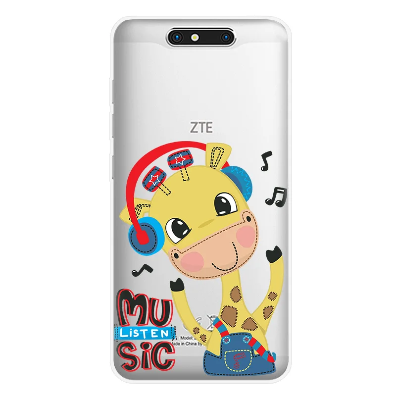 Чехол накладка из мягкого силикона и ТПУ для ZTE Blade V8 V7 lite mini A330 A6 L7 Z MAX Z982 A910 A602 A610 A512