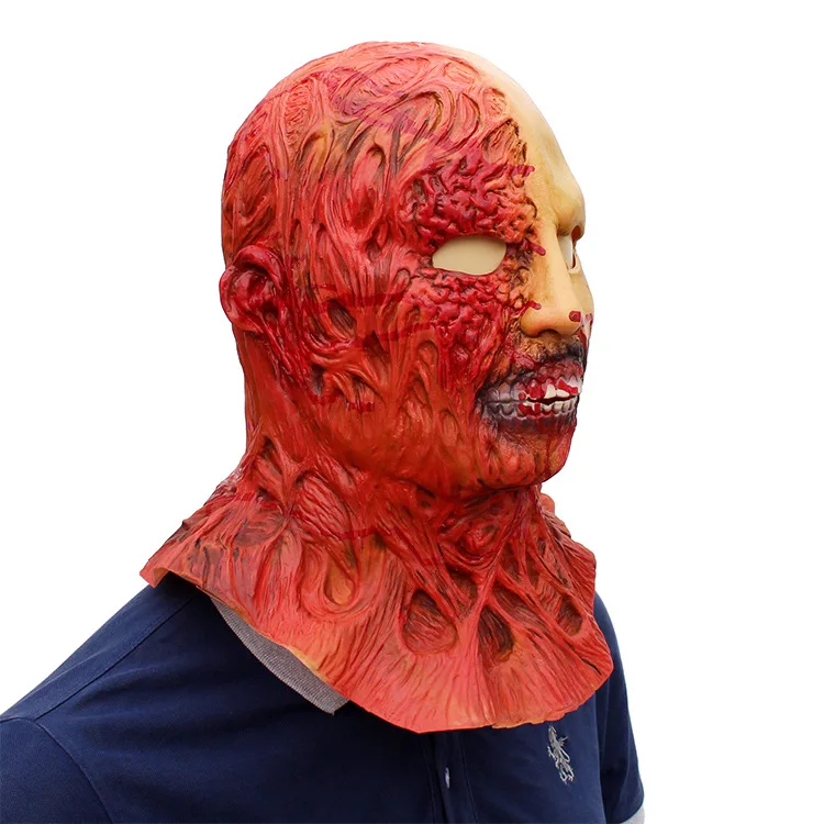 Маска Moive Darkman для Хэллоуина взрослая маска зомби латексная кровавая страшная