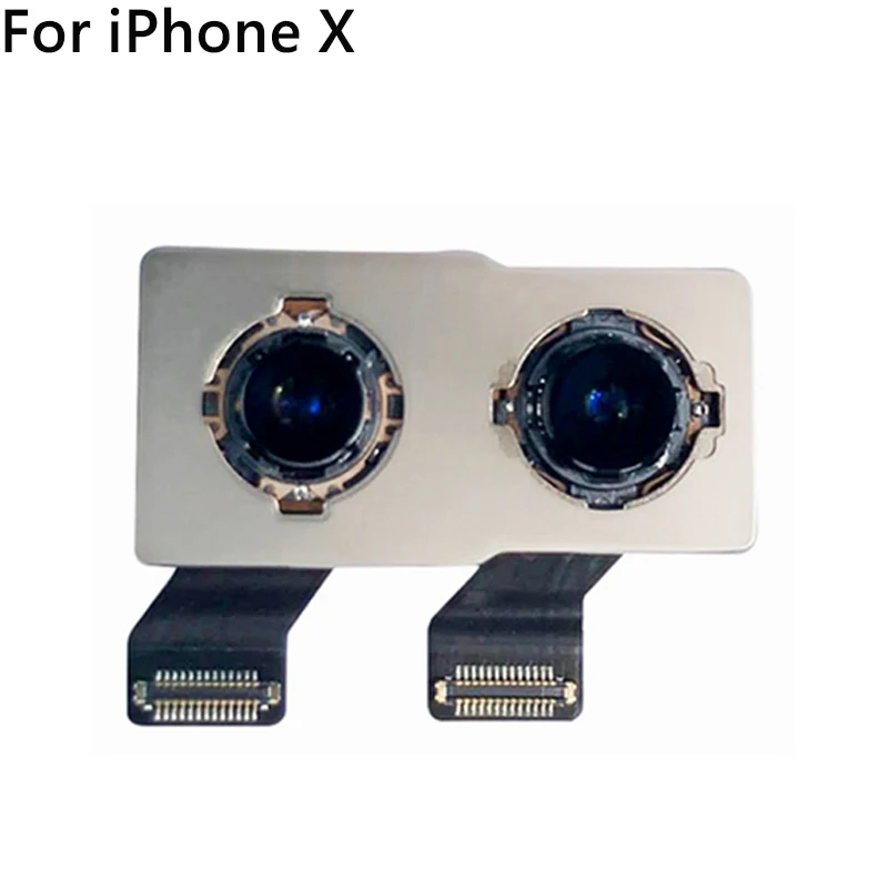 100% оригинальная новая задняя камера для iPhone X Модуль задней камеры гибкий кабель