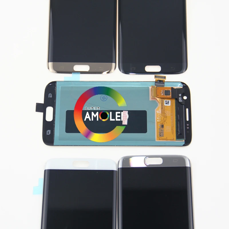 Замена для SAMSUNG Galaxy s7 edge G935 G935F ЖК дисплей дигитайзер сборка + Инструменты|Экраны