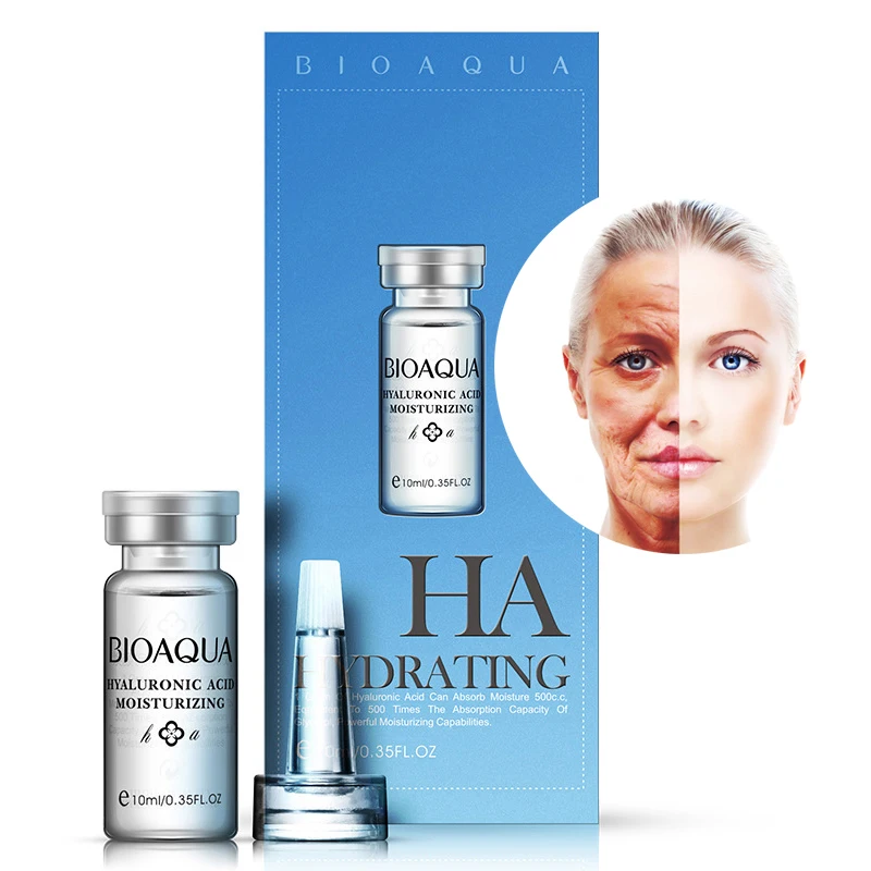 Bioaqua увлажняющий лифтинговая Сыворотка для лица жидкость с гиалуроновой