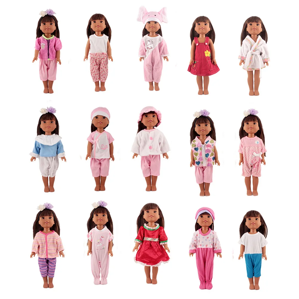 Кукольная одежда для девочек 14 дюймов США размер 36 см Детская кукла 15 разных