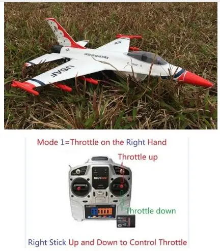 RC EDF Jet Plane F16 50 мм RTF готовый к полету без батареи | Игрушки и хобби