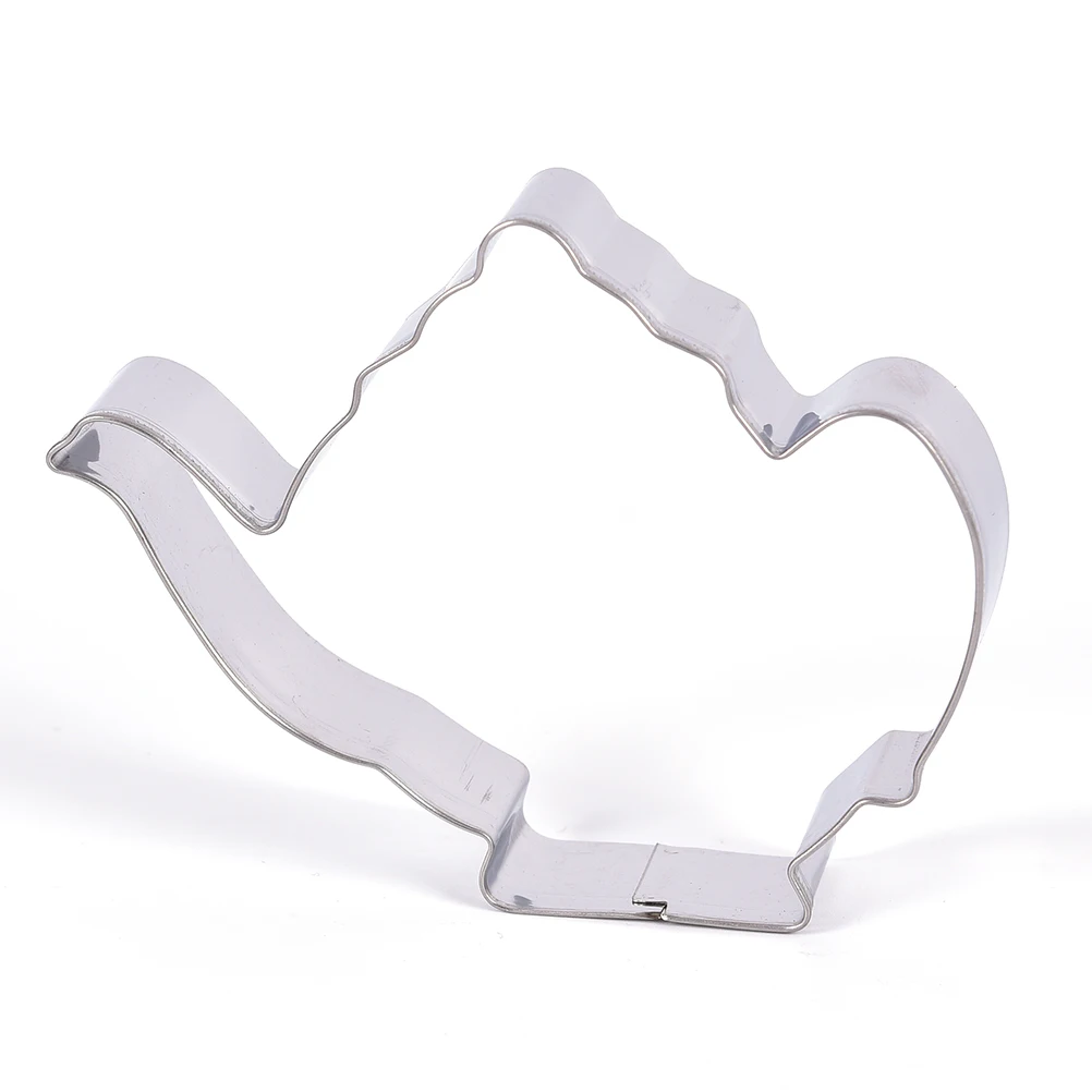 2 шт./компл. чайная чашка и чайный горшок форма печенья нержавеющая сталь сделай