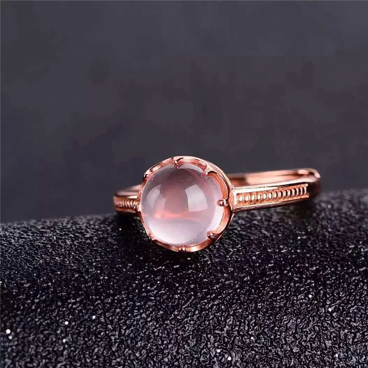 KJJEAXCMY boutique jewels S925 Серебряная Инкрустация платина розовое золото Гибискус