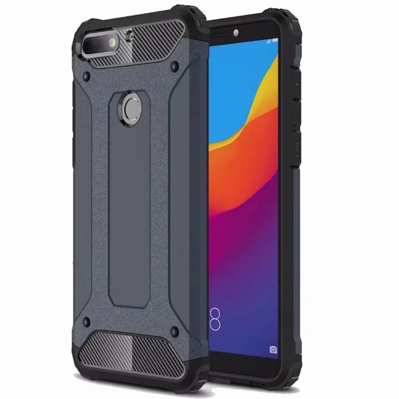 

for Huawei Honor 7C Case Shockproof Tough Silicone Armor Heavy Duty Bumper Cover Case for Huawei Honor 7C AUM-L41