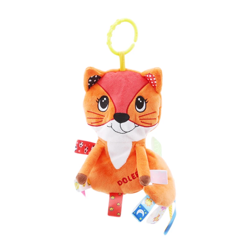 

Newborn Crib Bed Stroller Car Hanging Toy Infant Baby Shake Ring Rattles Soft Animal Hanging Rattle Early Educational Baby Toys