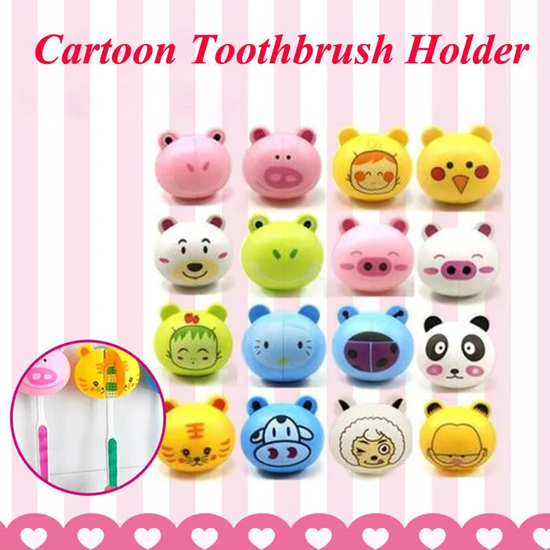 Настенный держатель для зубной щетки с 3D рисунком | Дом и сад