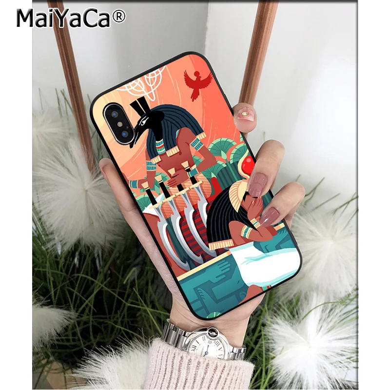 Чехол для телефона MaiYaCa Egypt mysterious Tarot Divination iPhone 5 5Sx 6 7 7plus 8 8Plus X XS MAX XR | Мобильные