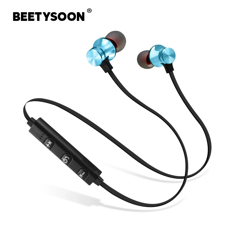 BEETYSOON беспроводные наушники спортивные блютуз Bluetooth для телефона гарнитура