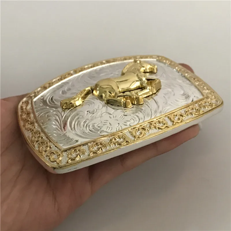 Мужской ремень в ковбойском стиле с металлической пряжкой 11*8 5 см 4 | Дом и сад