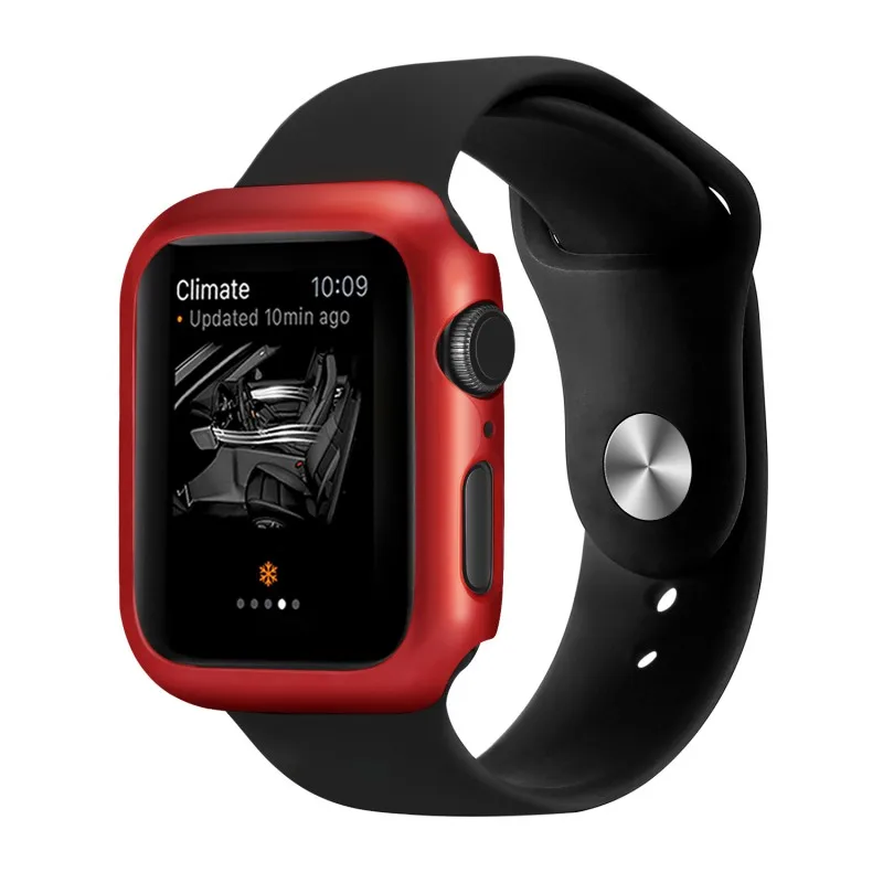 Роскошный защитный чехол из поликарбоната для Apple Watch серии 5 серии 4, чехол для iWatch 40 мм 44 мм бампер