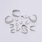 Подвеска из нержавеющей стали, 100 зажимов, для изготовления ювелирных изделий, 50-застежка крючок шт.