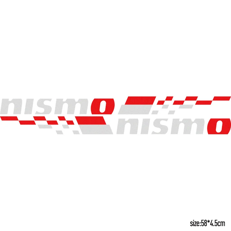 1 пара NISMO наклейки на двери автомобиля Наклейка автомобиля-Стайлинг для Nissan qashqai juke almera x-trail tiida автомобильные аксессуары