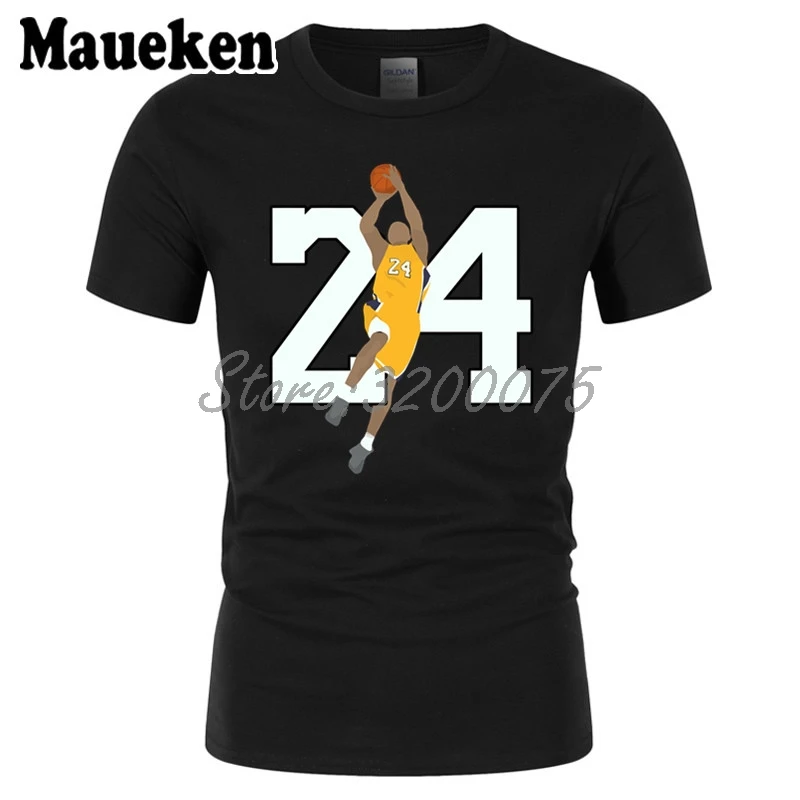 Мужская футболка Kobe Bryant 24 с круглым вырезом W19032301|t shirt men|t shirtshirt men |