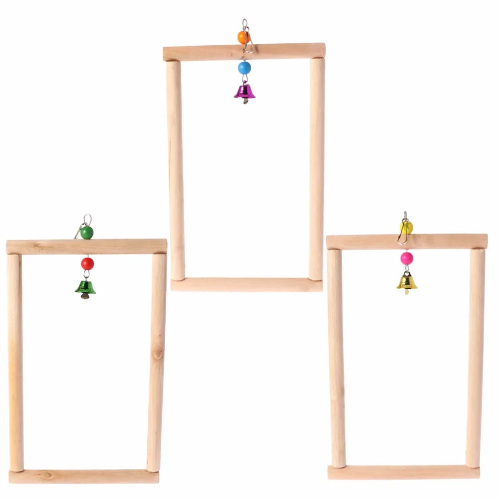 Фото Pet Bird Parrot Parakeet Perch Wood Hammock Swing Stand Cage Toy Дом и сад Pet Bird Parrot Parakeet Perch Wood Hammock Swing Stand Cage Toy Дом и сад